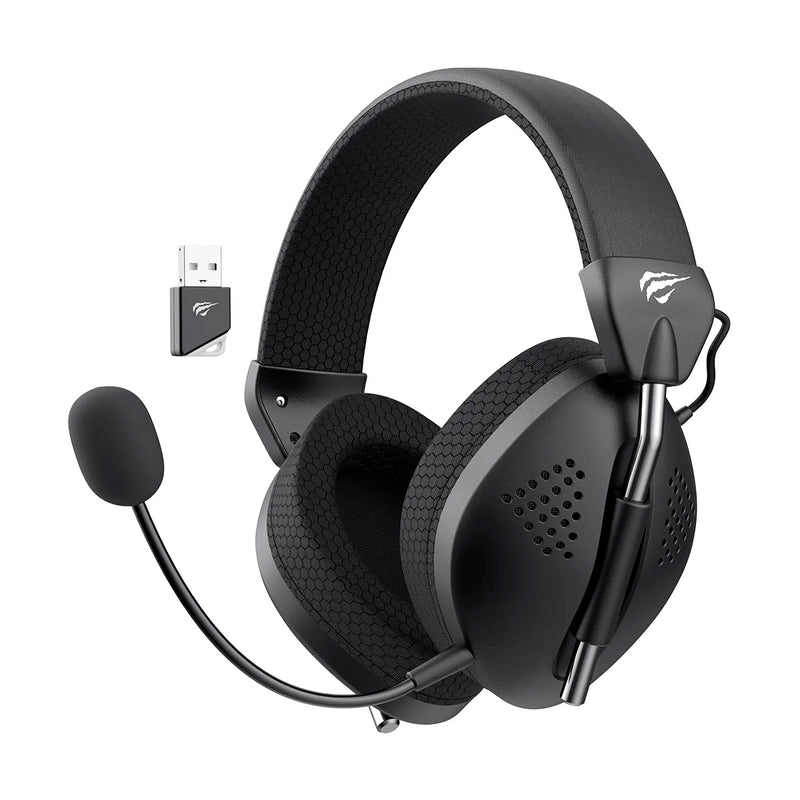 Headset Gamer Havit Gamenote Fuxi H4 BT 2.4Ghz Tipo-C Preto